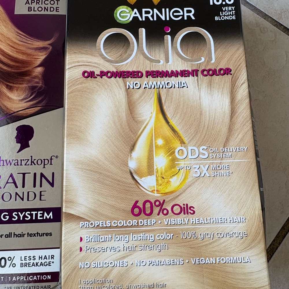 Schwarzkopf Keratin Blonde Hair Color - Apricot Blonde - Picture 3 of 4